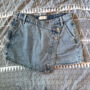 Altar'd State Blue Denim skort